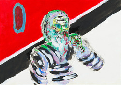 Roger Raveel, Dronken van rood